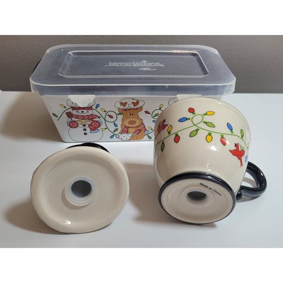 Temptations Whimsical Chef Friend Mini Loaf Pan Holiday Bakeware 12oz S/P Shaker - Picture 3 of 7